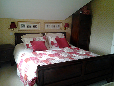 Bedroom in our B&B near Kilronan