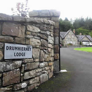 Drumhierney Lodge B&B Entrance in Leitrim
