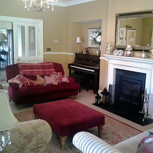 The Sitting room in our Leitrim Village B&B
